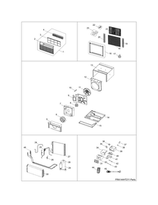 Part Location Diagram of 5304487620 Frigidaire SCROLL