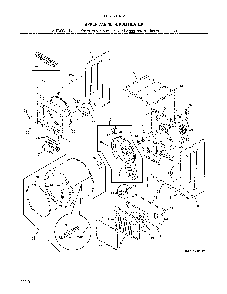 Upper cabinet/drum heater Diagram and Parts List for 41771712512  Kenmore Washer Dryer Combo