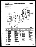 ELECTRICAL PARTS Diagram and Parts List for MH309H1QA  Kelvinator Air Conditioner