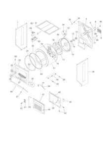 Part Location Diagram of 137348210 Frigidaire PANEL-FRONT