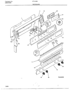 Part Location Diagram of 316038103 Frigidaire DISCONTINUED