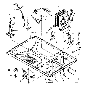 Microwave Parts Diagram and Parts List for 5648888520  Kenmore Microwave