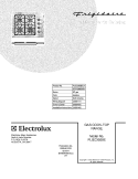 COVER Diagram and Parts List for PLGC30S9ECA  Frigidaire Cooktop