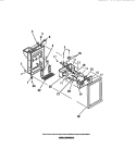 DISPENSER HOUSING Diagram and Parts List for FPE22VWCF0  Frigidaire Refrigerator