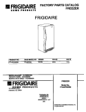 COVER Diagram and Parts List for FFU20F9GW0  Frigidaire Freezer