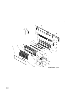 Part Location Diagram of 5304505743 Frigidaire PC BOARD