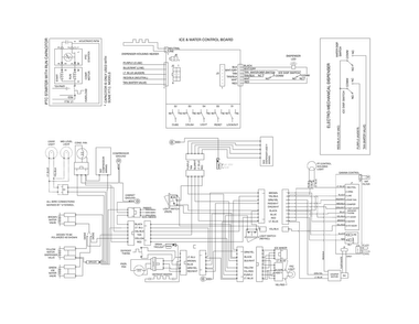 Wiring Diagram Diagram and Parts List for FFSS2614QE2A  Frigidaire Refrigerator