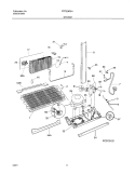 SYSTEM Diagram and Parts List for FRT22IRSHB5  Frigidaire Refrigerator