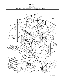 Lower oven Diagram and Parts List for 79049532315  Kenmore Wall Oven