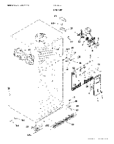 Cabinet Diagram and Parts List for FFTR1821TB9  Frigidaire Refrigerator