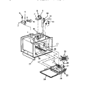 BASIC BODY Diagram and Parts List for KM170HXM  Frigidaire Microwave