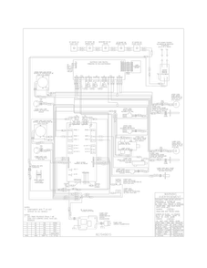 Wiring Diagram Diagram and Parts List for FGGF304DPFA  Frigidaire Range