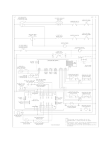 Wiring Diagram Diagram and Parts List for FGEF302TPFA  Frigidaire Range