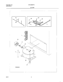 SYSTEM Diagram and Parts List for MFC09M3FW2  Frigidaire Freezer