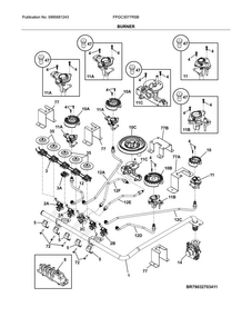 Part Location Diagram of 5304508445 Frigidaire LP KIT