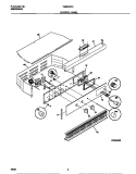 CONTROL PANEL Diagram and Parts List for TEB554CCB3  Tappan Wall Oven