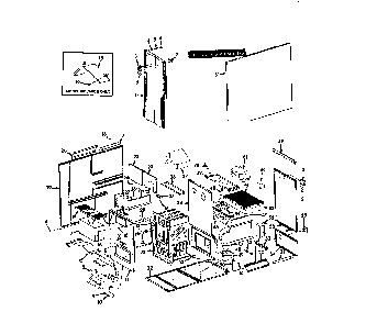 Part Location Diagram of 37744 Frigidaire Screw