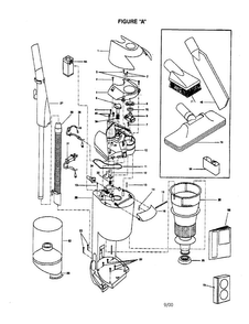 Part Location Diagram of 71588 Maytag Vacuum hose