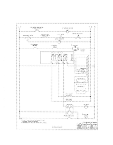 Wiring Diagram Diagram and Parts List for FEF365CGSD  Frigidaire Range