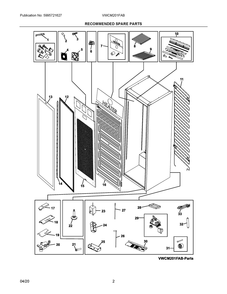 Part Location Diagram of 5304524932 Frigidaire BLOWER