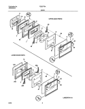 Part Location Diagram of 2100471030 Frigidaire GLASS BAFFLE