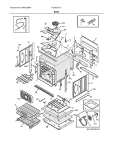 Part Location Diagram of 316081903 Frigidaire PAN