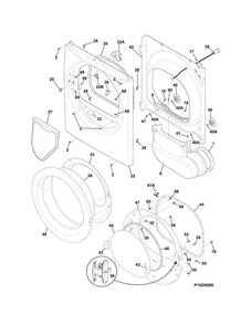 Part Location Diagram of 137576200 Frigidaire STRIKE