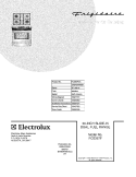 COVER Diagram and Parts List for FCS367FCA  Frigidaire Range