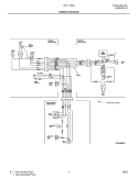 WIRING DIAGRAM Diagram and Parts List for FRT17B3AZ4  Frigidaire Refrigerator
