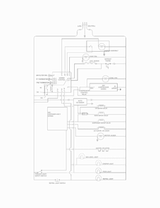 Wiring Schematic Diagram and Parts List for FFHS2311PFBA  Frigidaire Refrigerator