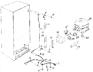 Freezer unit Diagram and Parts List for 7577293131  Frigidaire Freezer