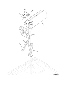 Burner Diagram and Parts List for CARE4044MW1  Frigidaire Dryer