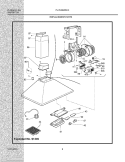 Part Location Diagram of 5304425236 Frigidaire BLOWER WHEEL