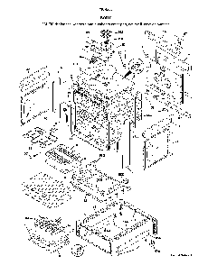 Body Diagram and Parts List for 79042531311  Kenmore Range