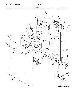 Door Diagram and Parts List for FGID2468UF2A  Frigidaire Dishwasher