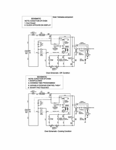 Microwave Wiring Schematic Diagram and Parts List for 79047843400  Kenmore Microwave