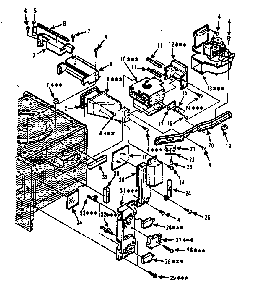 Switches And Microwave Parts Diagram and Parts List for 5648775380  Kenmore Microwave