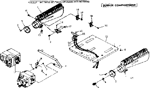 Part Location Diagram of STD511007 Kenmore Machine Screw, 8-PACK