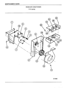 Part Location Diagram of A000482804 Frigidaire PANEL