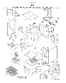 Body Diagram and Parts List for 79092573810  Kenmore Range