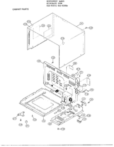 Complete Microwave Oven Page 3 Diagram and Parts List for 8287A  Frigidaire Dryer