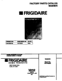 COVER Diagram and Parts List for FWT449GFS0  Frigidaire Washer