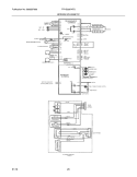 WIRING SCHEMATIC Diagram and Parts List for FPHS2687KF2  Frigidaire Refrigerator