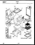 BODY PARTS Diagram and Parts List for CD302VP3W1  Frigidaire Range