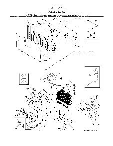 Cooling system Diagram and Parts List for 2537044341A  Kenmore Refrigerator