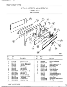 Part Location Diagram of 5303273144 Frigidaire DISCONTINUED