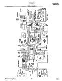 WIRING DIAGRAM Diagram and Parts List for FRS24ZRHD2  Frigidaire Refrigerator