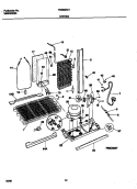 SYSTEM Diagram and Parts List for FRS26ZGHD0  Frigidaire Refrigerator