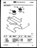 BROILER PARTS Diagram and Parts List for 31-4968-66-05  Tappan Range