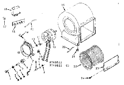 Part Location Diagram of 9415819 Frigidaire Stud